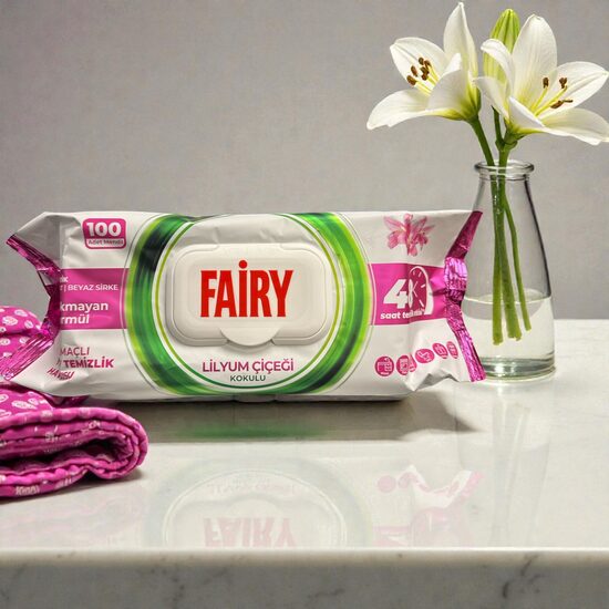 Fairy salvetes ar liliju