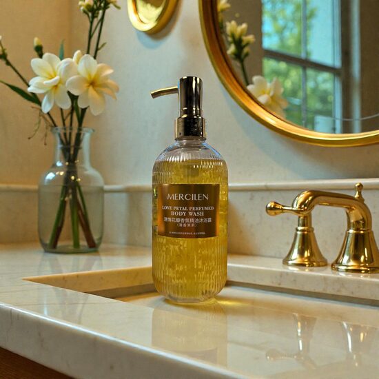 MERCILEN Love Petal Perfumed Body Wash – parfīmēts dušas gēls Jasmīns