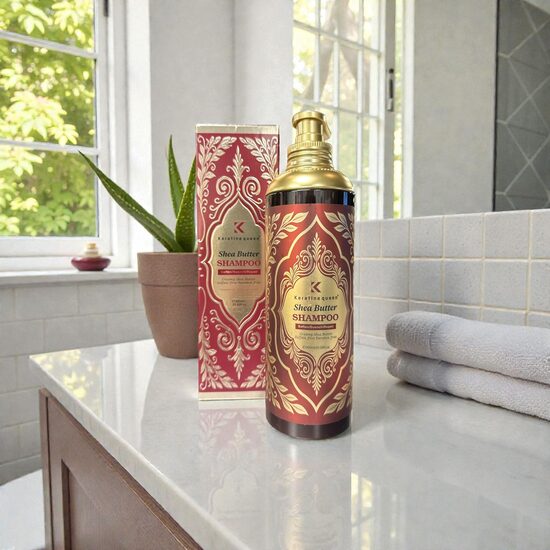 Keratine Queen Shea Butter Shampoo