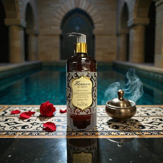 Hammam El Hana Argan Therapy – šķidrās roku ziepes Arabian Oud