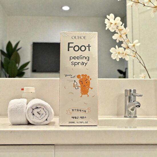 OUHOE Foot Peeling Spray – pēdu pīlinga aerosols